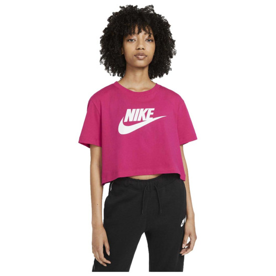 Nike Γυναικεία κοντομάνικη μπλούζα Sportswear Essential crop